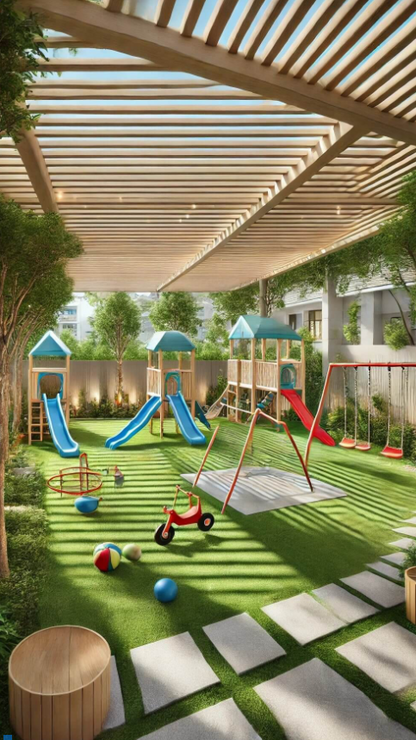 Gazon artificial pentru gradina si loc de joaca, iarba artificiala rezistenta la trafic